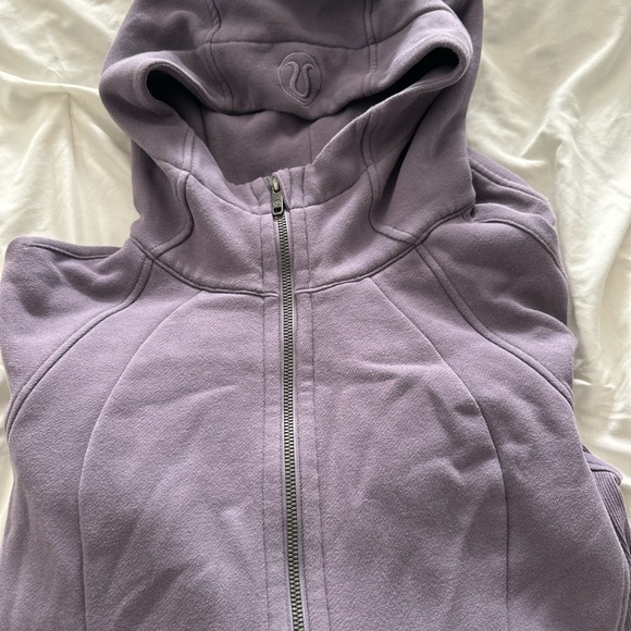 Lululemon Scuba Full-Zip Hoodie Purple Size 6 - Picture 1 of 5